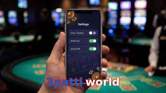 Game list for 3Patti World app section